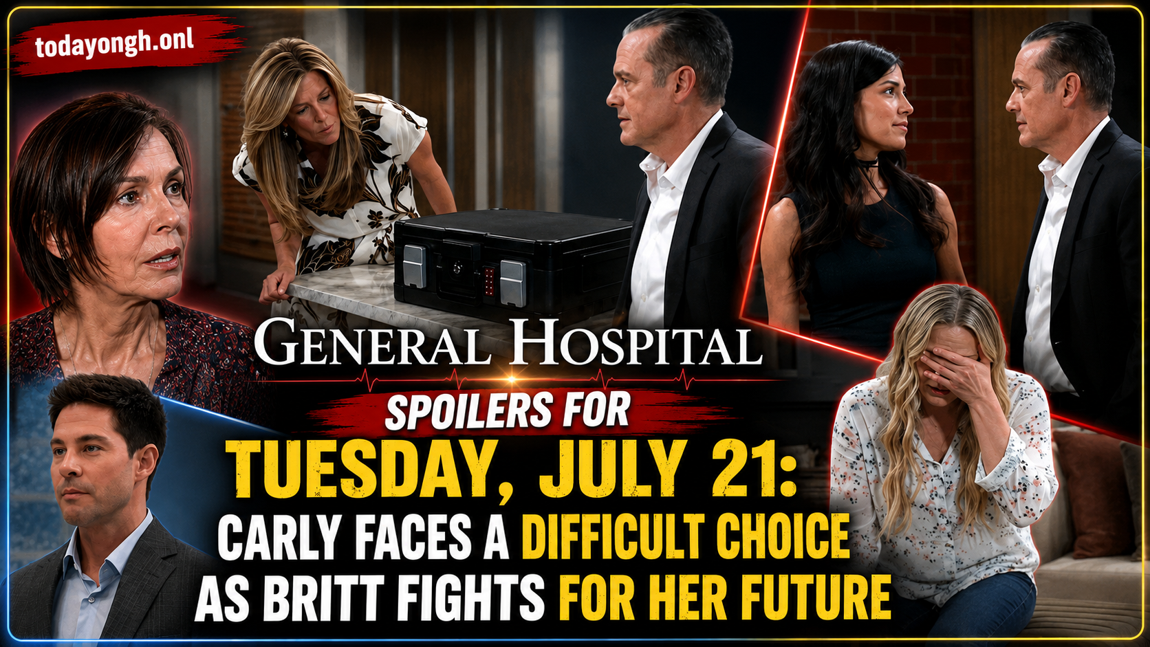 General Hospital spoilers for Tuesday, July 21, 2026