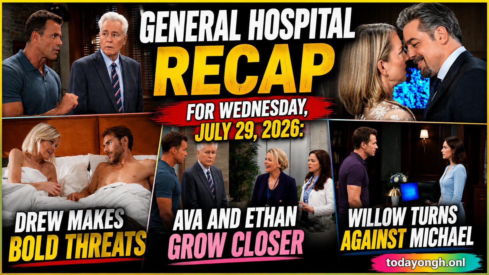 General Hospital recap for Wednesday, July 29, 2026 featured image