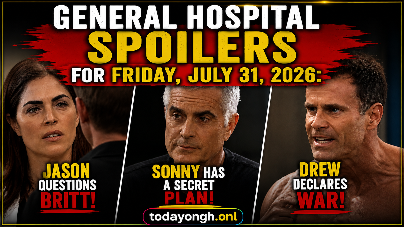 General Hospital spoilers for Friday, July 31, 2026 featured image