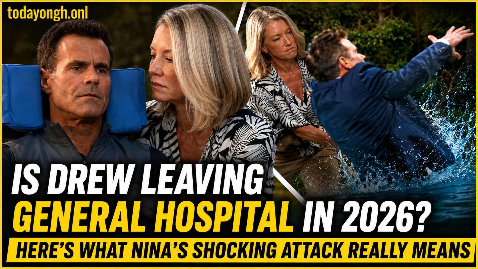 Is Drew leaving General Hospital in 2026