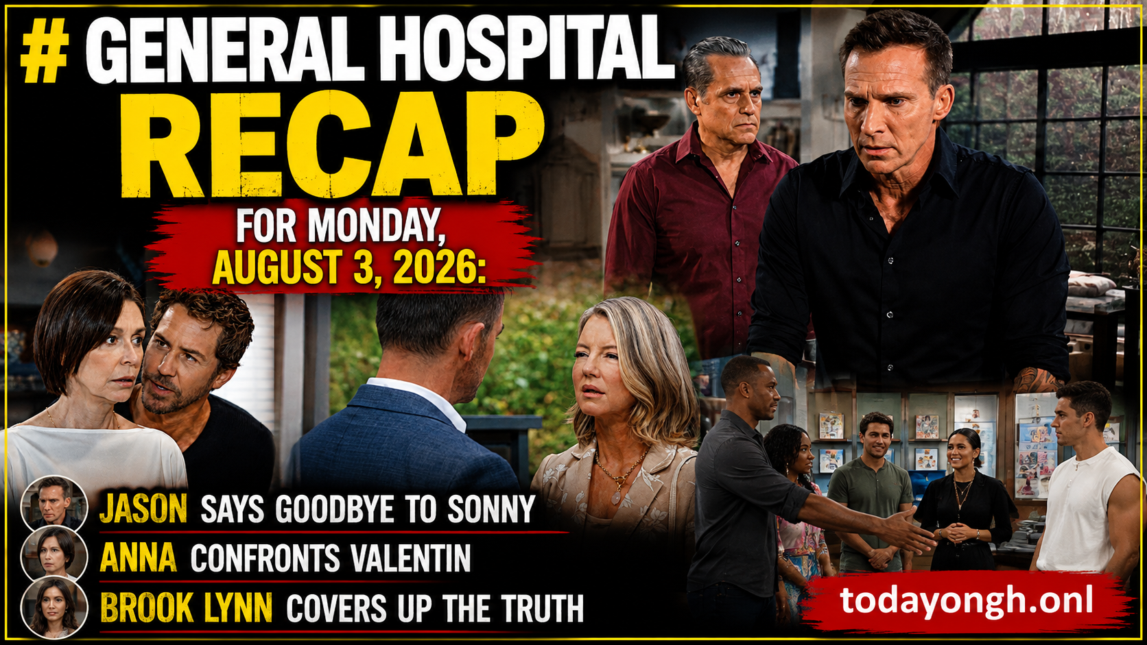 General Hospital recap for Monday, August 3, 2026 featured image
