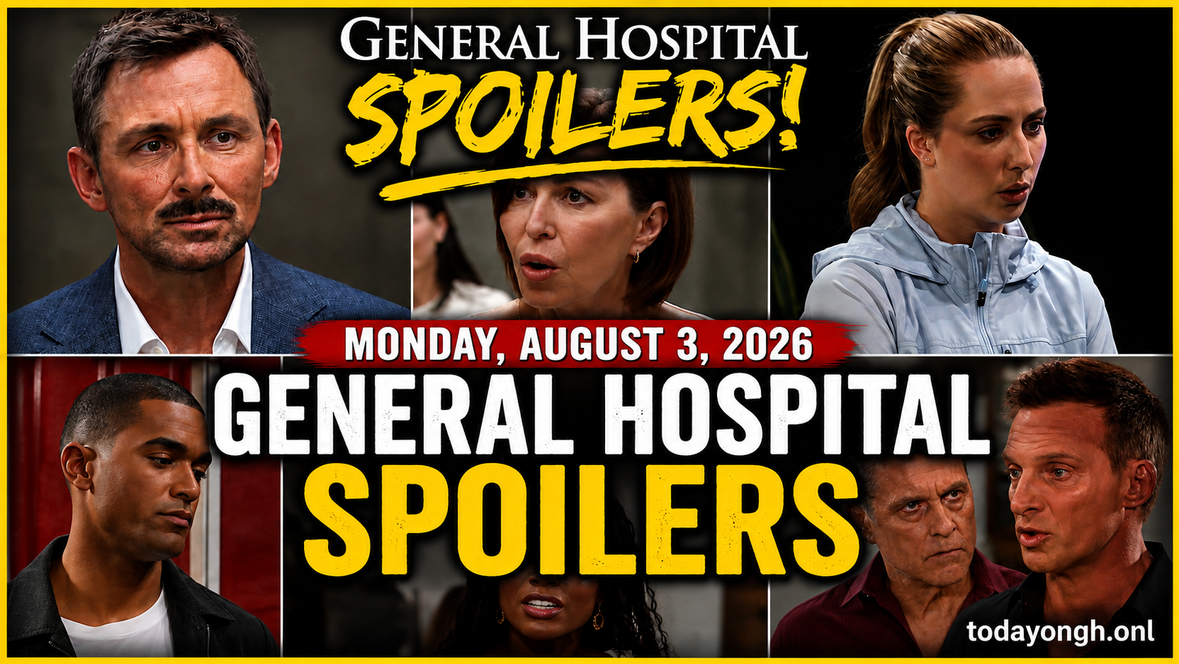 General Hospital spoilers for Monday, August 3, 2026 featured image