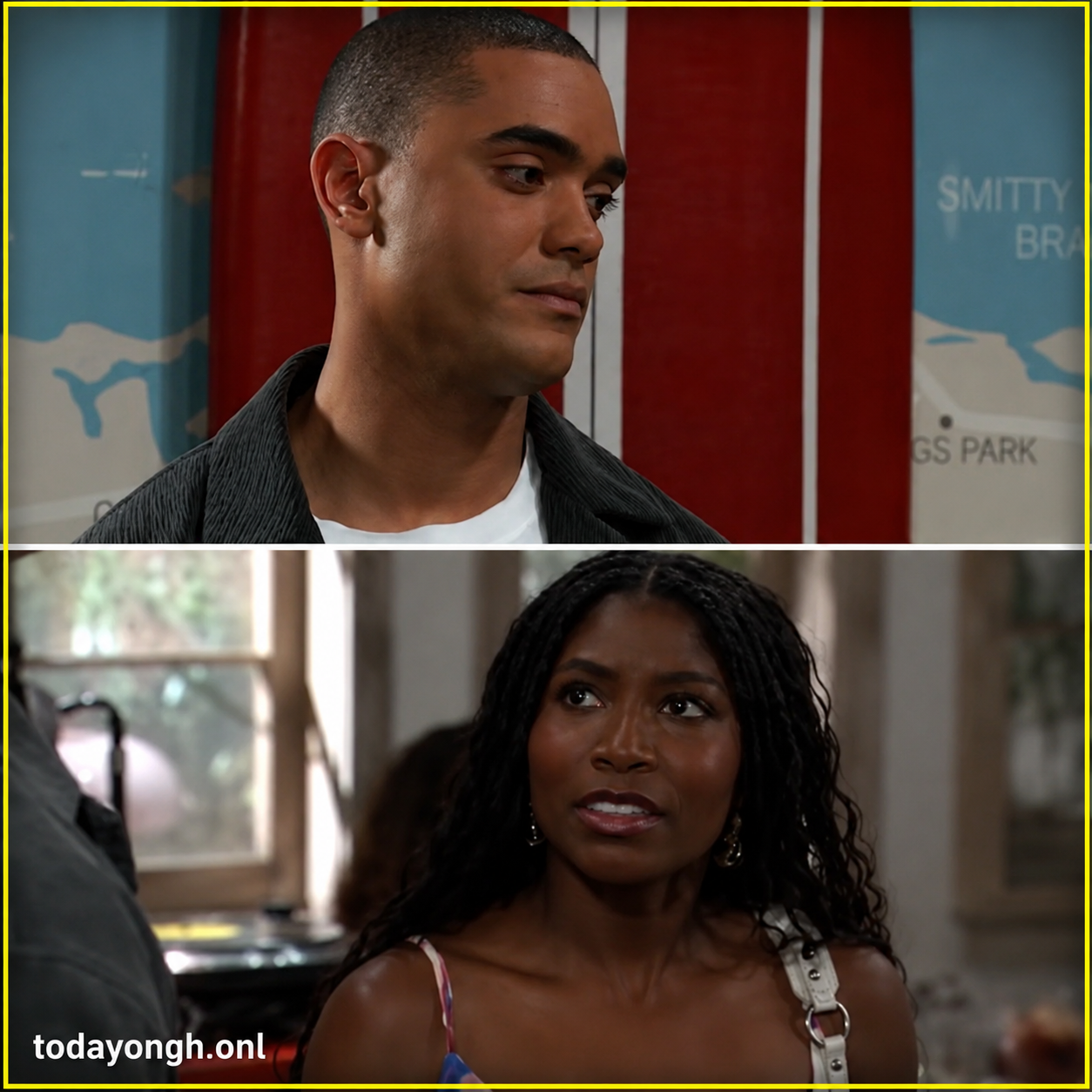 Trina refuses to back down during a conversation with Kai on General Hospital