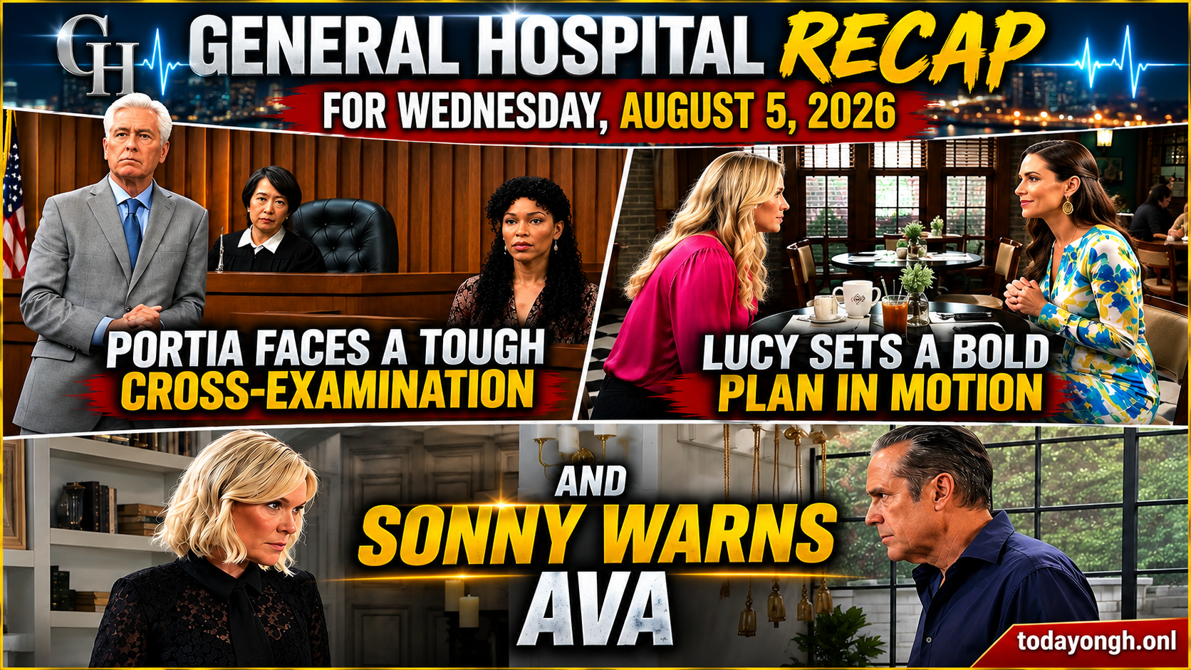 General Hospital recap for Wednesday, August 5, 2026 featured image