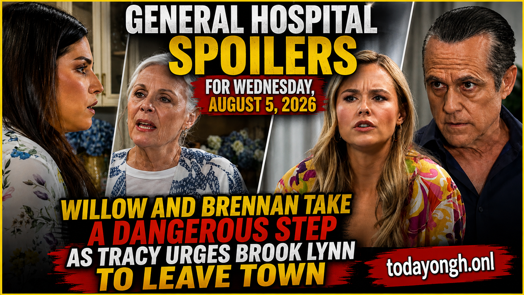 General Hospital spoilers for Wednesday, August 5, 2026 featured image