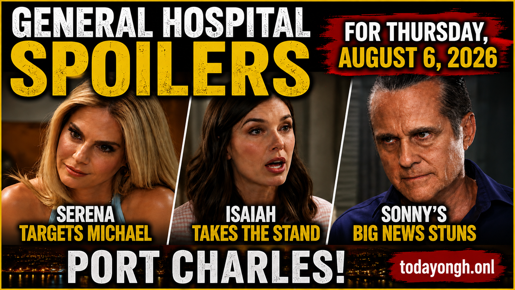General Hospital spoilers for Thursday, August 6, 2026 featured image