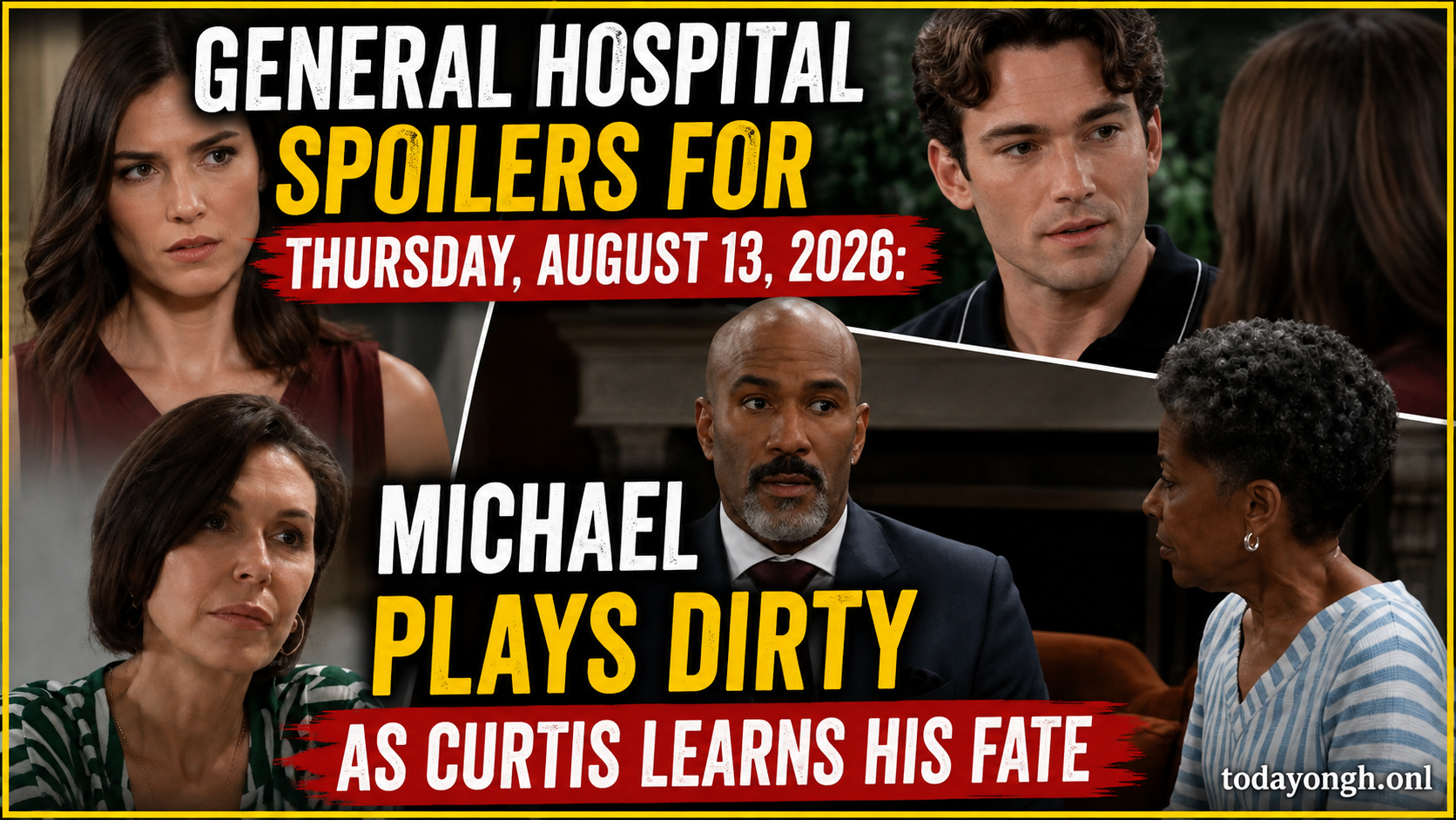 General Hospital spoilers for Thursday, August 13, 2026