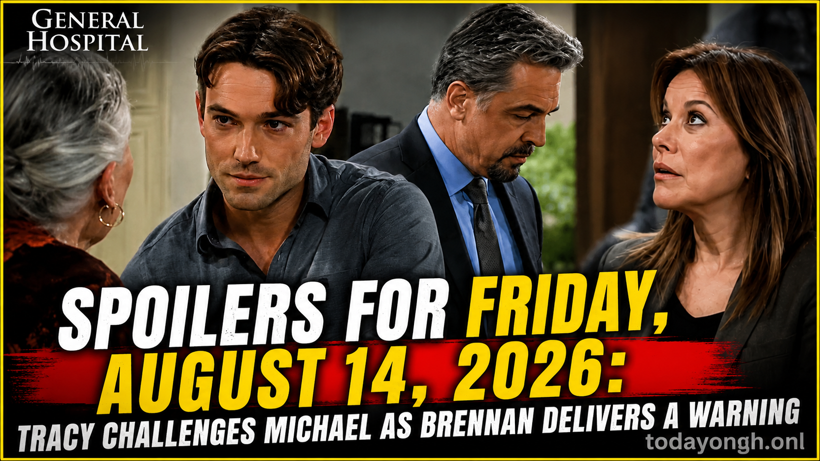 General Hospital spoilers for Friday, August 14, 2026