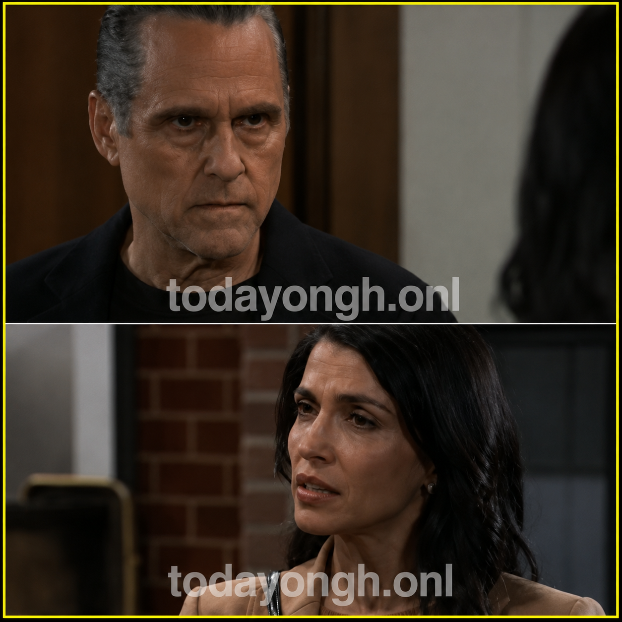 Justine presses Sonny for answers about Sidwell's future in prison.