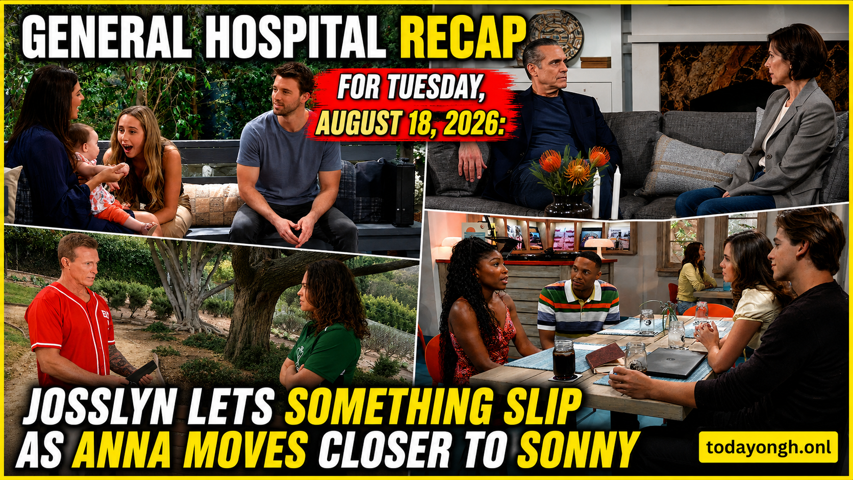 General Hospital recap for Tuesday, August 18, 2026