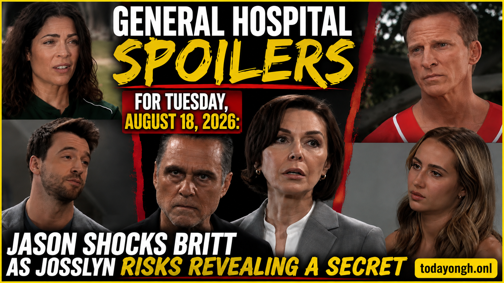 General Hospital spoilers for Tuesday, August 18, 2026