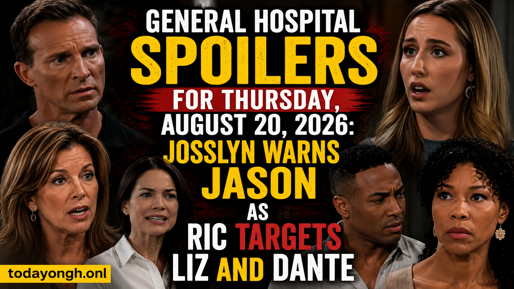 General Hospital spoilers for Thursday, August 20, 2026