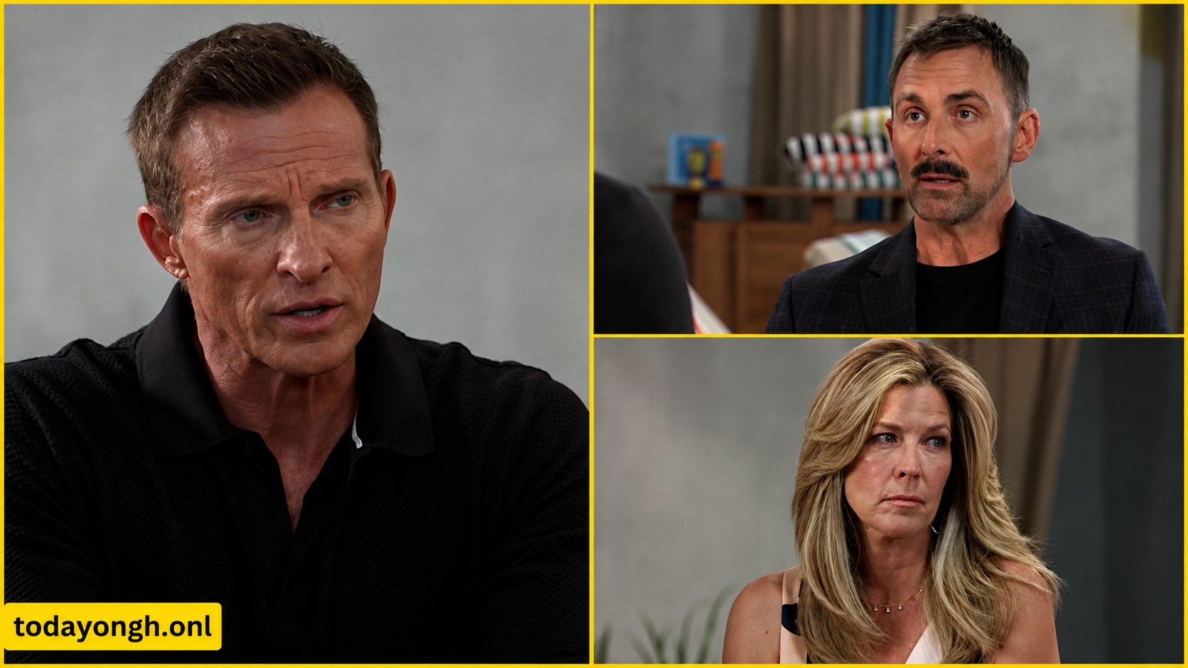 Jason questions Valentin while protecting Carly from potential trouble.