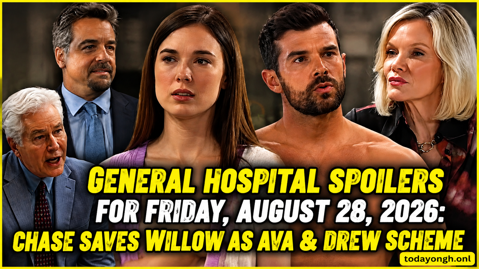 General Hospital Spoilers for Friday, August 28, 2026